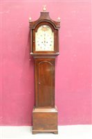 Lot 1556 - George III eight day longcase Clocks &...