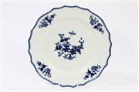 Lot 127 - Late 18th century French Tourney blue and...