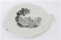 Lot 130 - 18th century Worcester Hancock black printed...