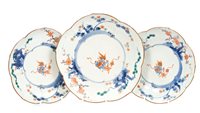 Lot 5 - Three early 18th century Japanese Kakiemon...