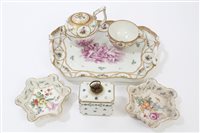 Lot 11 - Early 19th century French porcelain tea...