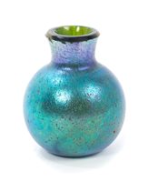 Lot 47 - Unusual early 20th century Loetz iridescent...