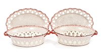 Lot 78 - Pair early 19th century Spode creamware...