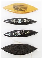 Lot 706 - 19th century Chinese carved Canton...
