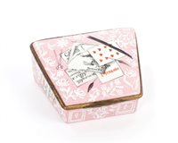 Lot 736 - Highly unusual, circa 1800, German enamelled...