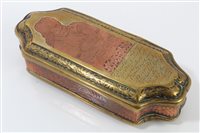 Lot 808 - Good 18th century Dutch brass and copper...