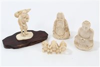 Lot 820 - Late 19th / early 20th century Oriental group...