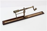 Lot 851 - Set of late 18th / early 19th century mahogany...