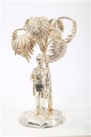 Lot 311 - Early 20th century silver plated centrepiece...