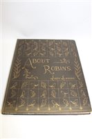 Lot 2544 - Books - Lady Lindsay, Above Robins, published...