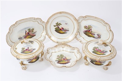 Lot 120 - Fine Regency George Grainger dessert service