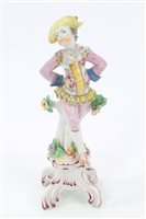 Lot 44 - Fine 18th century Bow porcelain figure of a...
