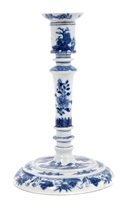 Lot 56 - Scarce 18th century Chinese export blue and...
