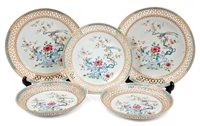 Lot 57 - Fine quality part set of five 18th century...