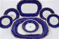 Lot 67 - Victorian Copeland and Garrett armorial part...