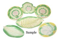 Lot 79 - 19th century Wedgwood pearlware leaf cabbage...