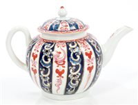 Lot 87 - 18th century Worcester Queen Charlotte pattern...