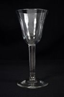 Lot 115 - Large mid-18th century Georgian wine goblet...