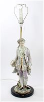 Lot 145 - Large late 19th century German porcelain...