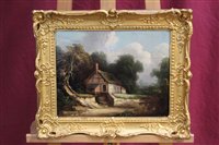 Lot 999 - Nineteenth century Norwich school oil on panel...