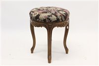 Lot 1283 - Late 19th / early 20th century French walnut...