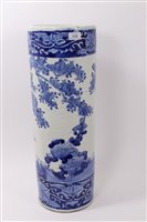 Lot 135 - Late 19th century Japanese blue and white...