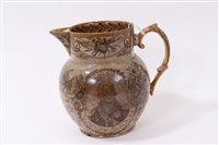 Lot 141 - Early 19th century pearlware Lord Nelson...