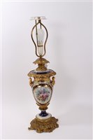 Lot 149 - Good quality 19th century French porcelain and...