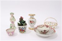 Lot 91 - Late 18th century Derby Seasons figure holding...