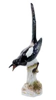 Lot 92 - Large 19th century Meissen porcelain figure of...