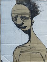 Lot 1121 - *Adam Neate (born 1977), oil on cardboard,...