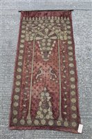 Lot 1398 - Antique, probably 19th century Indian gilt...