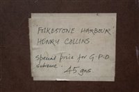 Lot 868 - Henry Collins (1910-1994) oil on board -...