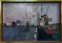 Lot 869 - Joyce Pallot (1912-2004) oil on board - Hythe...