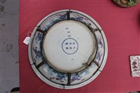 Lot 2 - Chinese Qing period Doucai charger, probably...