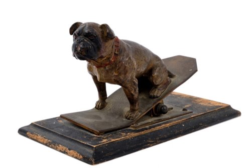 Lot 688 - Late 19th / early 20th century cold painted...