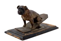 Lot 688 - Late 19th / early 20th century cold painted...