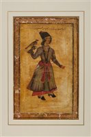 Lot 814 - Late 18th / 19th Century Qajar School gouache...