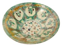 Lot 96 - 11th - 12th century Islamic Iranian Nishapur...