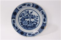 Lot 128 - Mid-18th century Dutch Delft blue and white...