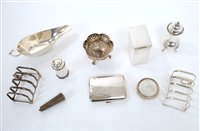 Lot 388 - Selection of miscellaneous silver - including...