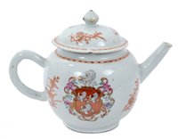 Lot 16 - Mid-18th century Chinese export armorial...