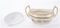 Lot 17 - Early 19th century Spode oval sucrier and...