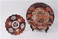 Lot 32 - Late 19th century Japanese Imari shell-shaped...