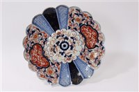 Lot 33 - Late 19th century Japanese Imari fluted...