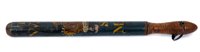 Lot 742 - Good William IV polychrome police truncheon...