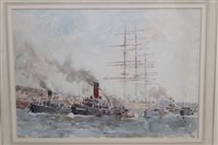 Lot 872 - Arthur John Trevor Briscoe (1873-1943) pencil...