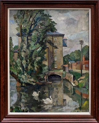Lot 900 - Allan Walton (1892 - 1948), oil on canvas -...