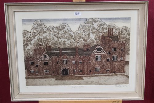 Lot 1040 - Valerie Thornton (1931-1991) signed limited...