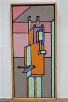 Lot 1060 - Ron Sims (1944-2014) acrylic on canvas - Peter...